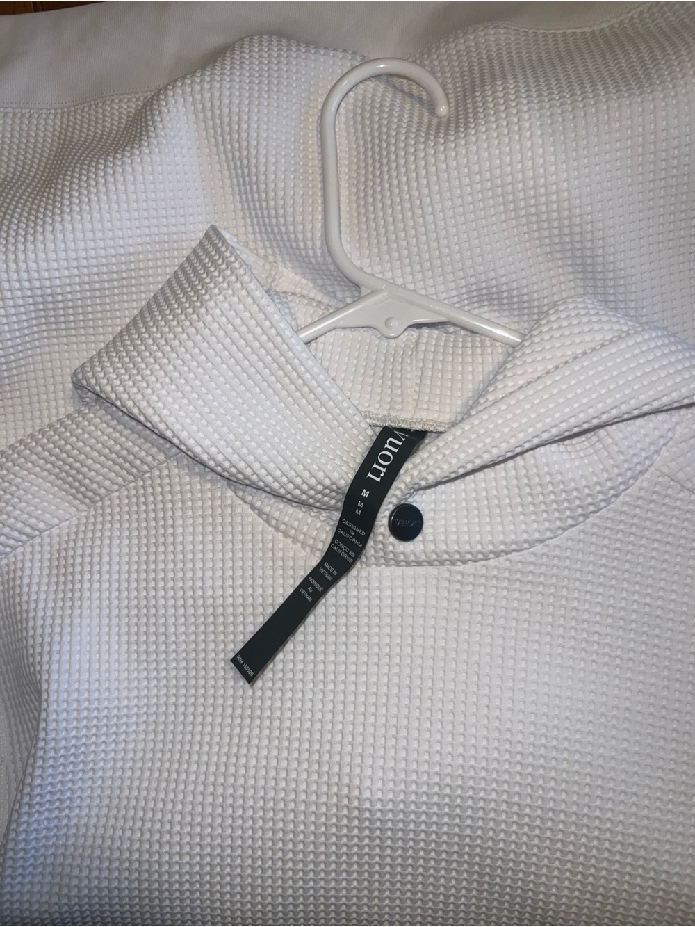 Vuori Tech Waffle Pullover Hoodie